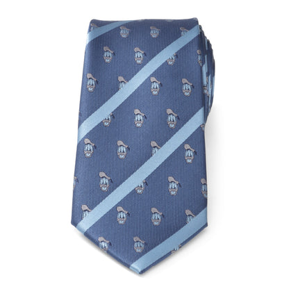 Disney Donald Duck Stripe Blue Men's Tie
