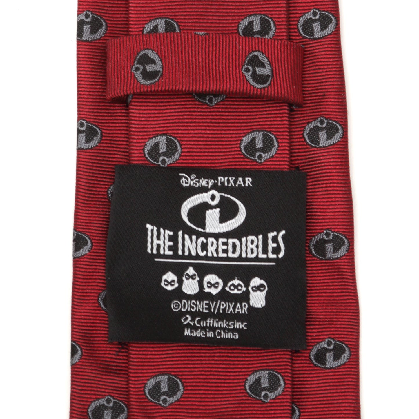 Disney Pixar The Incredibles Logo Red Men's Tie