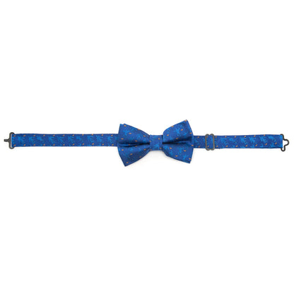 Disney Aladdin Genie Scattered Blue Big Boys' Bow Tie