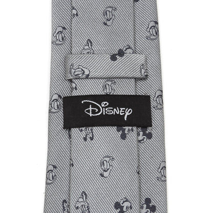 Disney Mickey and Friends Gray Men's Tie