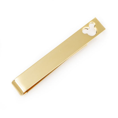 Disney Mickey Mouse Cutout Gold Tie Bar