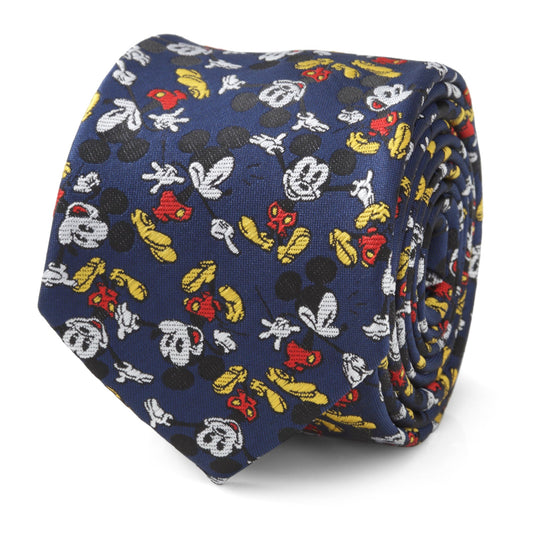 Disney Mickey Mouse Action Navy Men's Tie