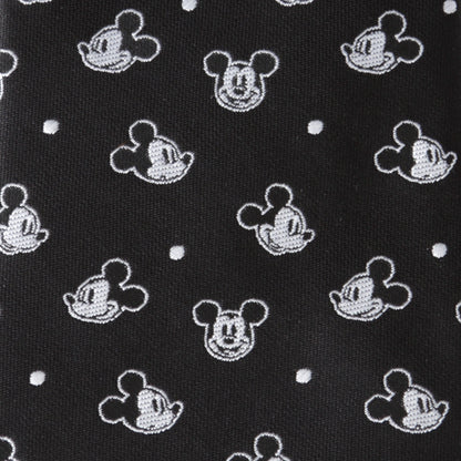 Disney Mickey Mouse Black Dot Men's Tie