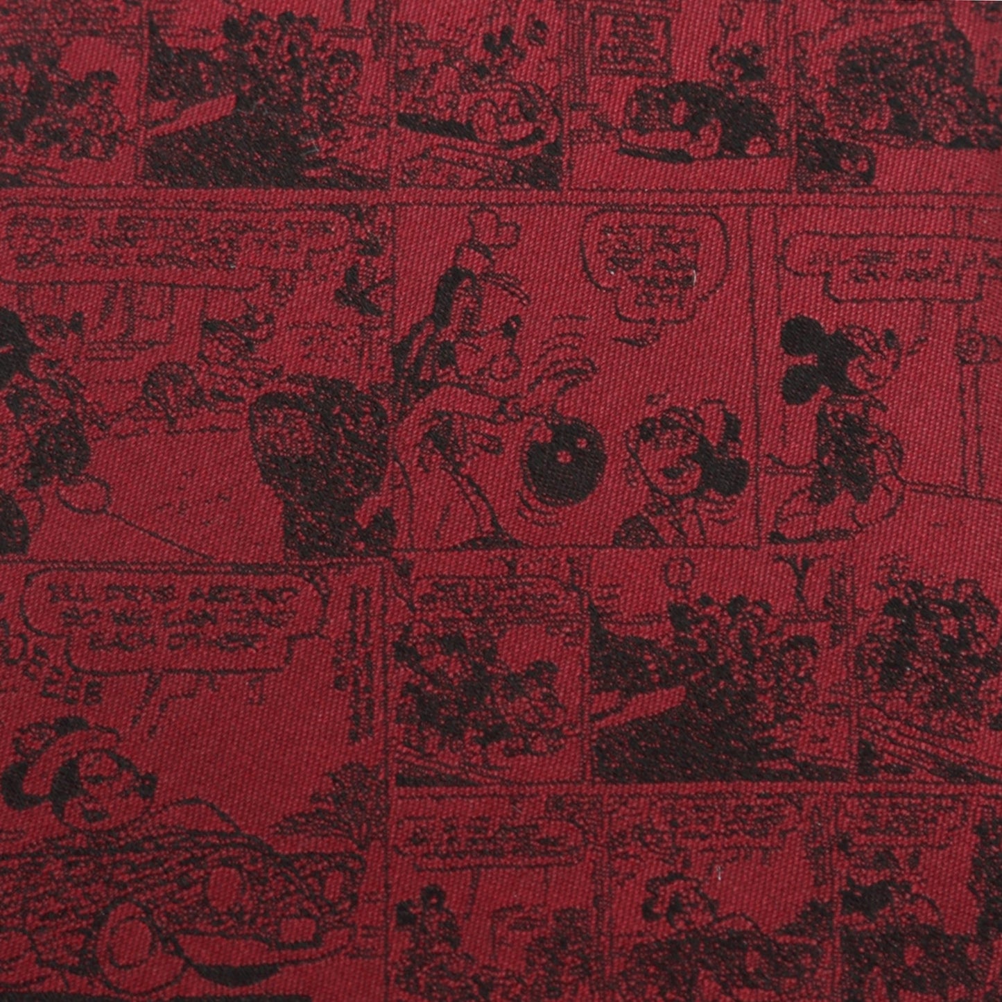 Disney Mickey Mouse Comic Red Men's Tie