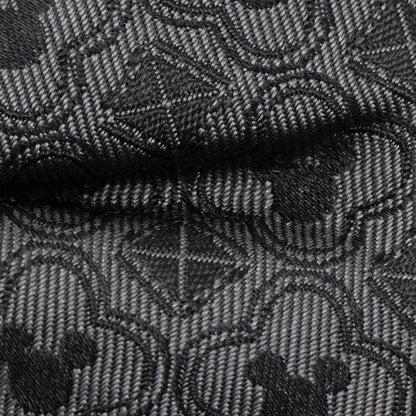 Disney Mickey Mouse Pattern Black Bow Tie