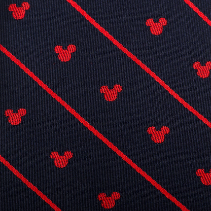 Disney Mickey Mouse Navy Pinstripe Tie
