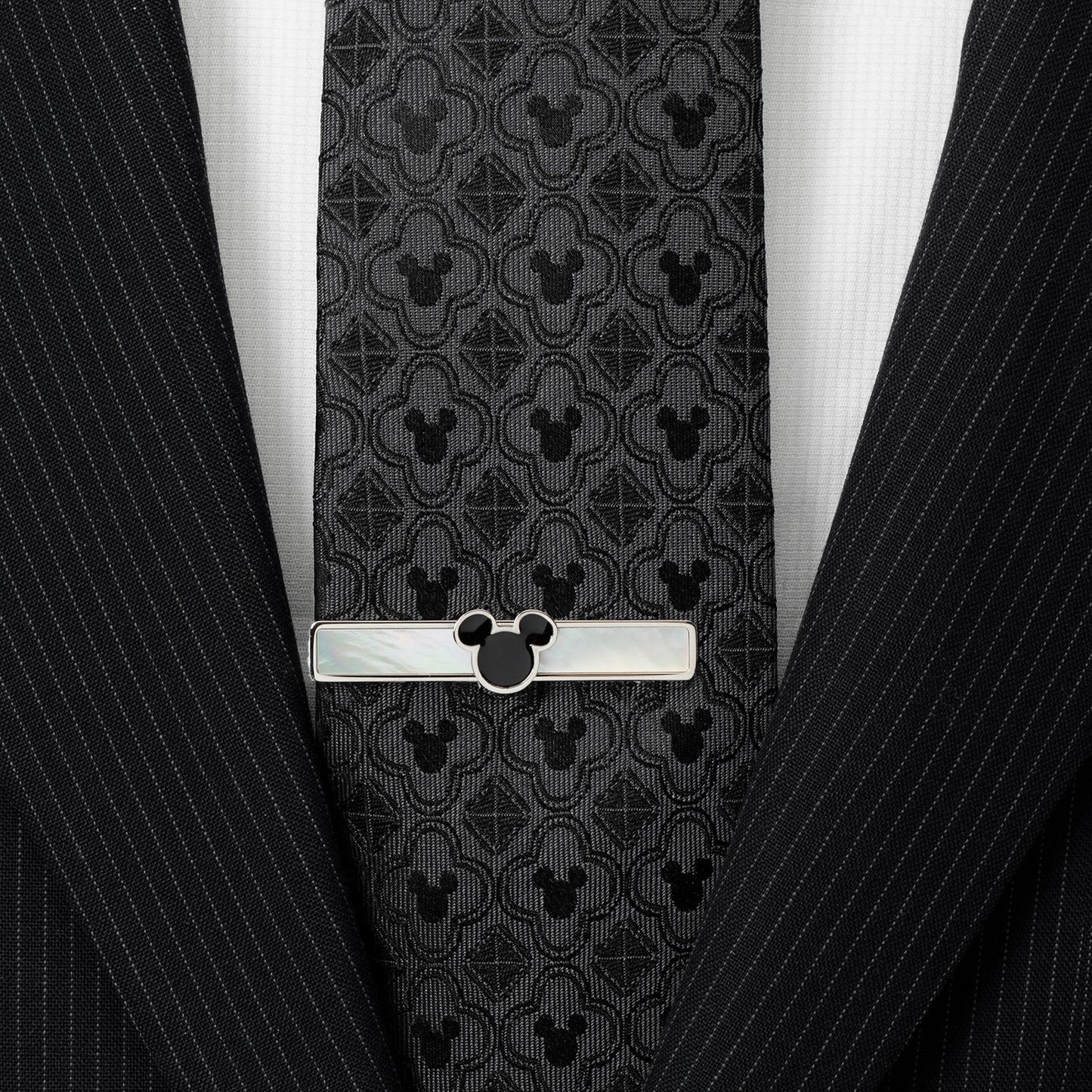 Disney Mickey Mouse Mother of Pearl Tie Clip