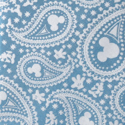 Disney Mickey Mouse Teal Paisley Men's Tie