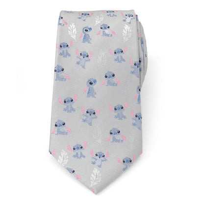 Disney Lilo & Stitch Gray Men's Tie