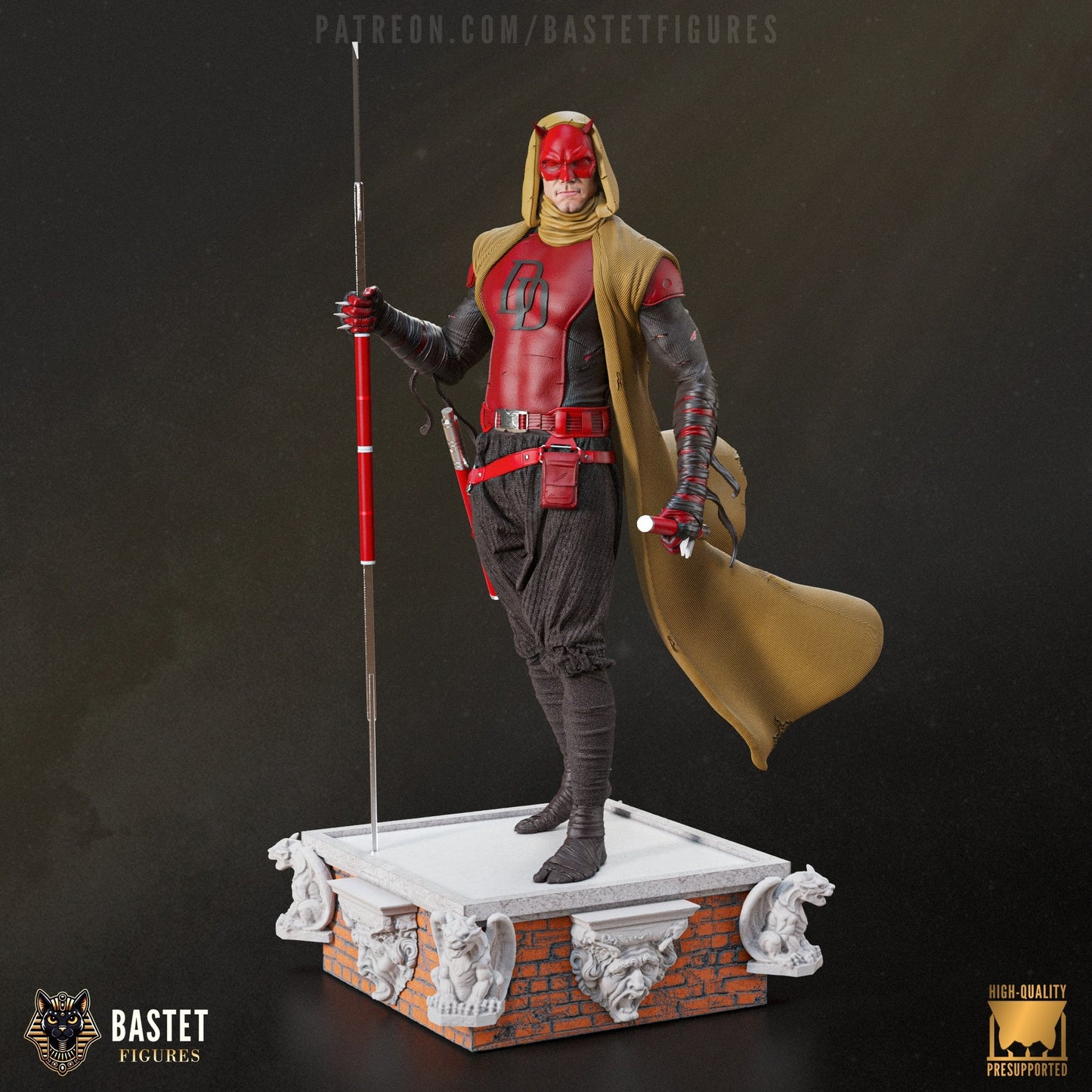 Marvel Comics Statue - Daredevil (1:8 Scale & Bust)