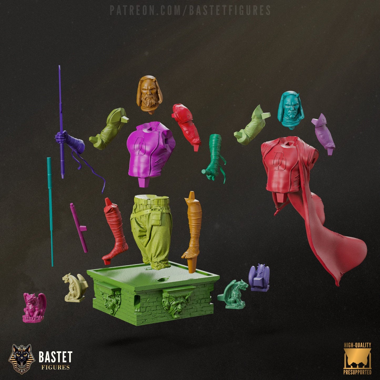 Marvel Comics Statue - Daredevil (1:8 Scale & Bust)