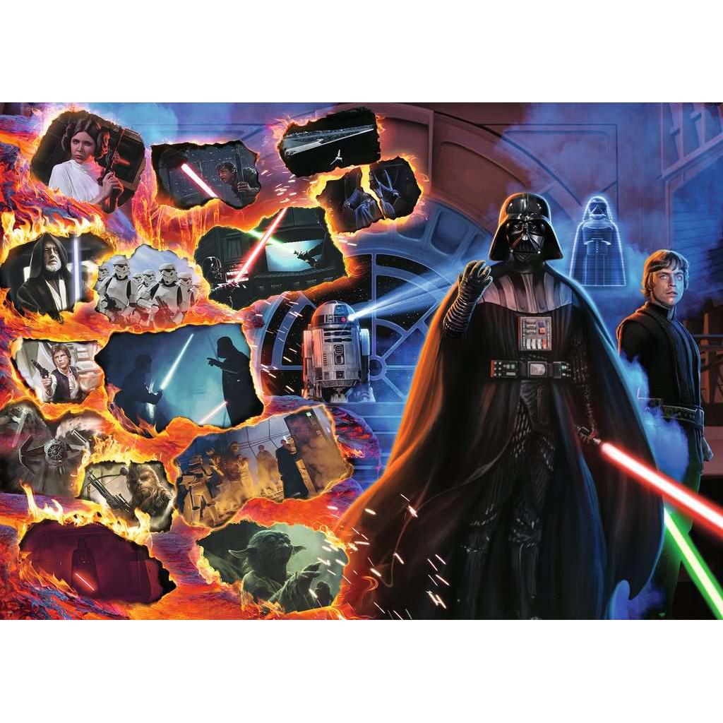 Star Wars Puzzle - Darth Vader "Star Wars Villainous" 1000 Piece Jigsaw Puzzle Ravensburger