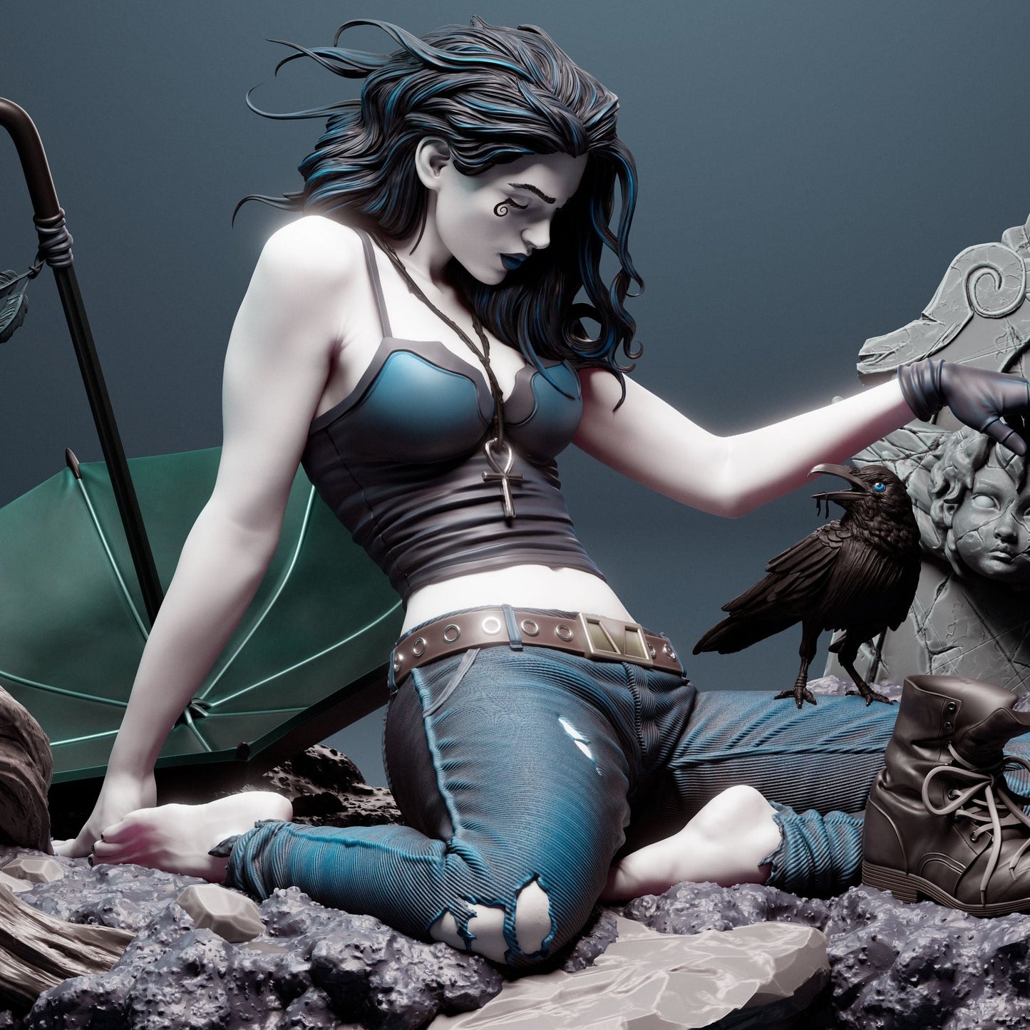 DC Comics Statue - Death of the Endless - Sandman (1:6, 1:9 Scale & Bust, NSFW)