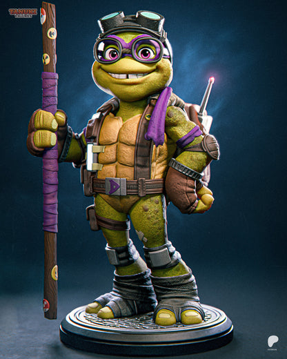 TMNT Figurine - Toon Donatello (1:12 Scale)