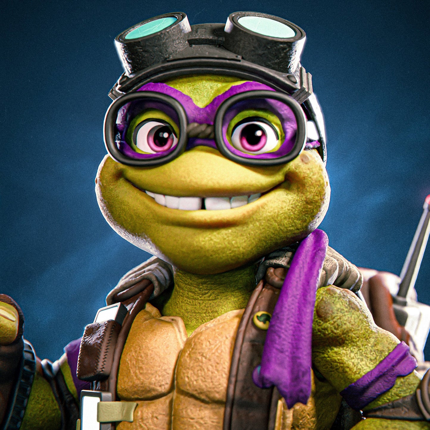 TMNT Figurine - Toon Donatello (1:12 Scale)