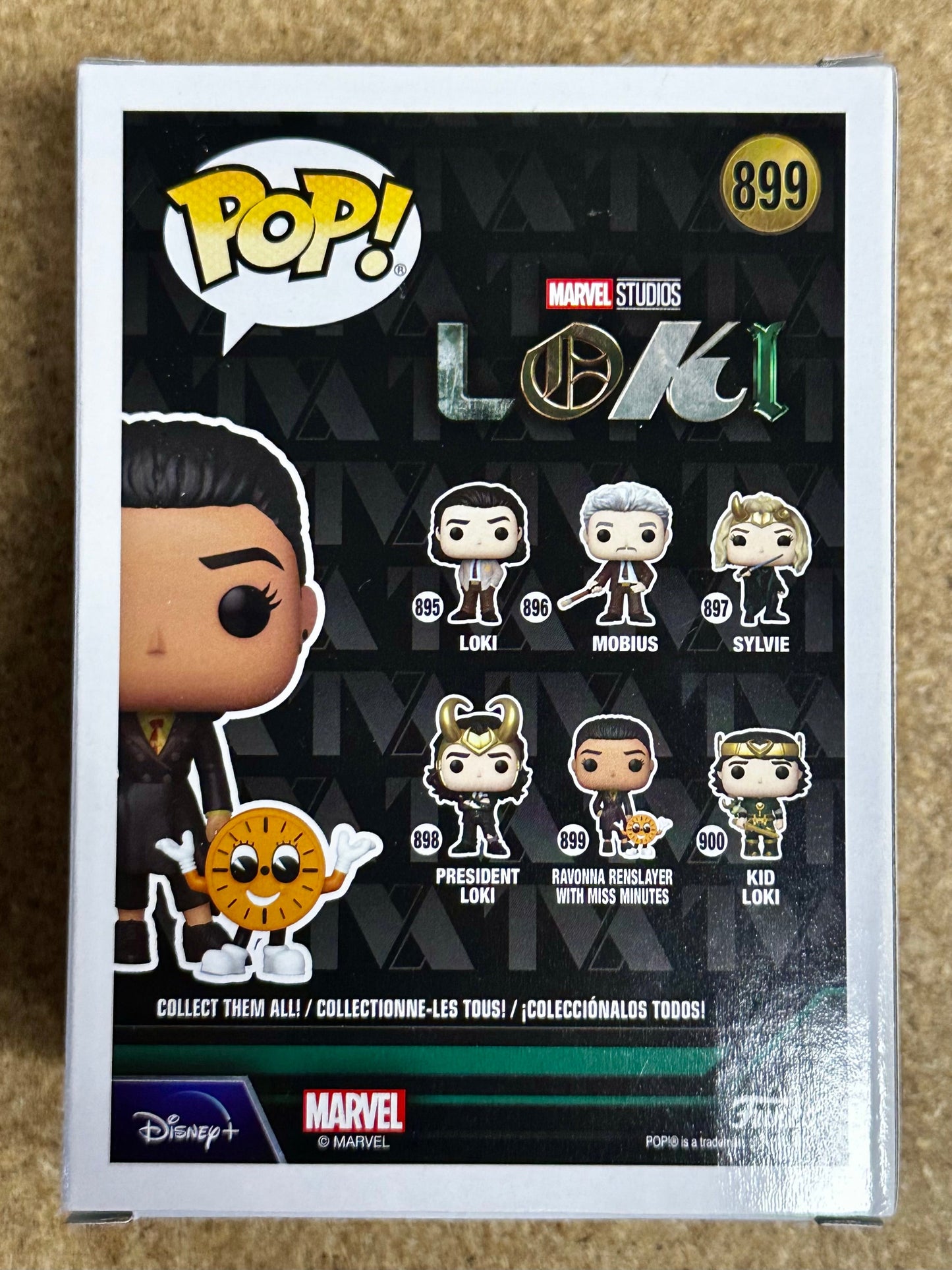 Marvel Funko Pop! - Ravonna Renslayer With Miss Minutes #899 Loki 2021 Disney +