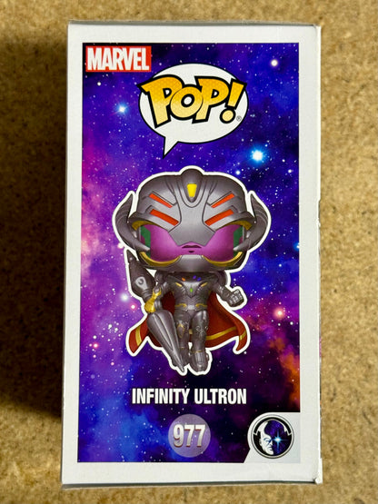 Marvel Funko Pop! - Metallic Infinity Ultron #977 What If? 2021 Exclusive