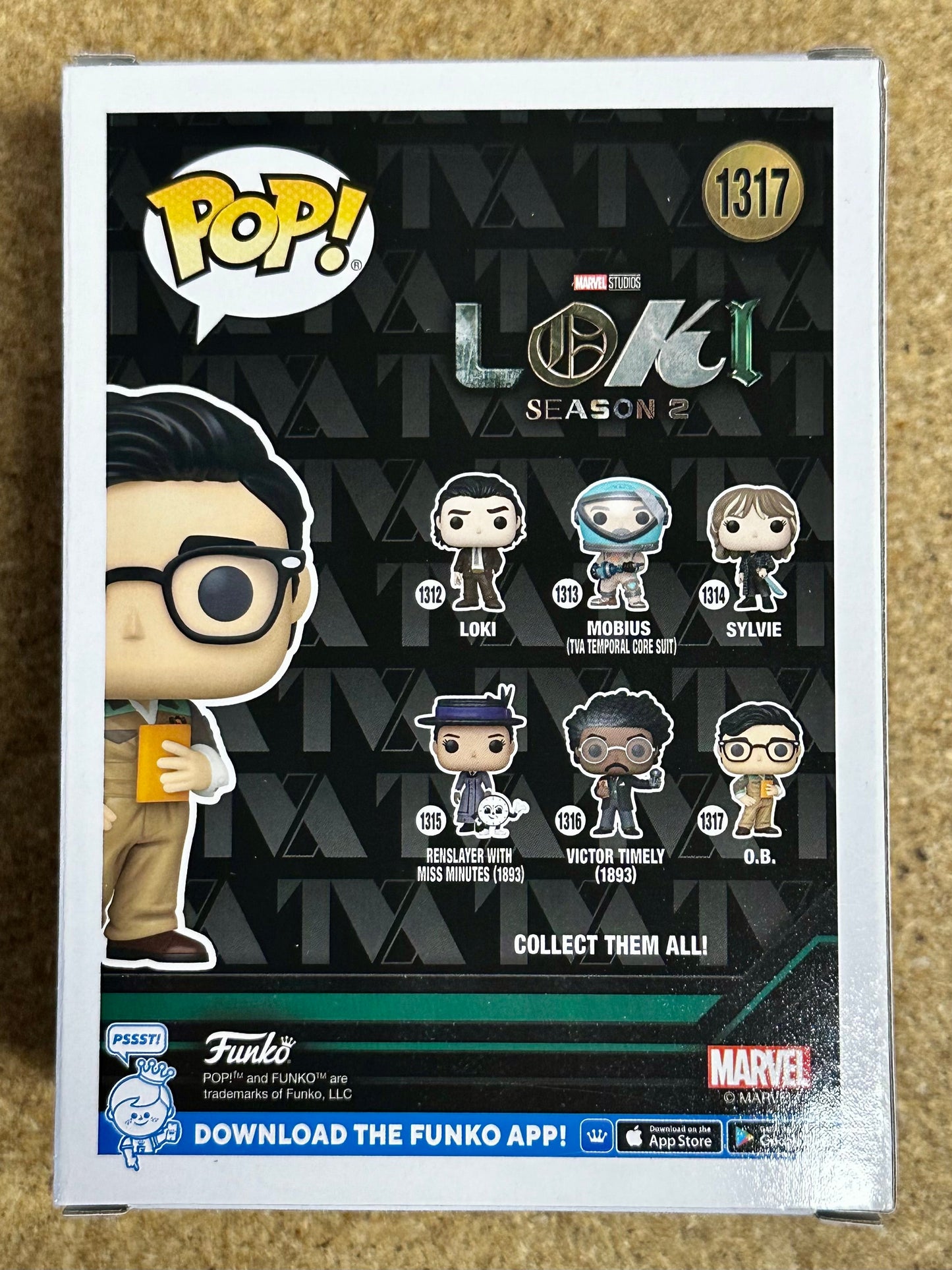 Marvel Funko Pop! - O.B. #1317 Loki Season 2 Disney + 2023 Ke Huy Quan