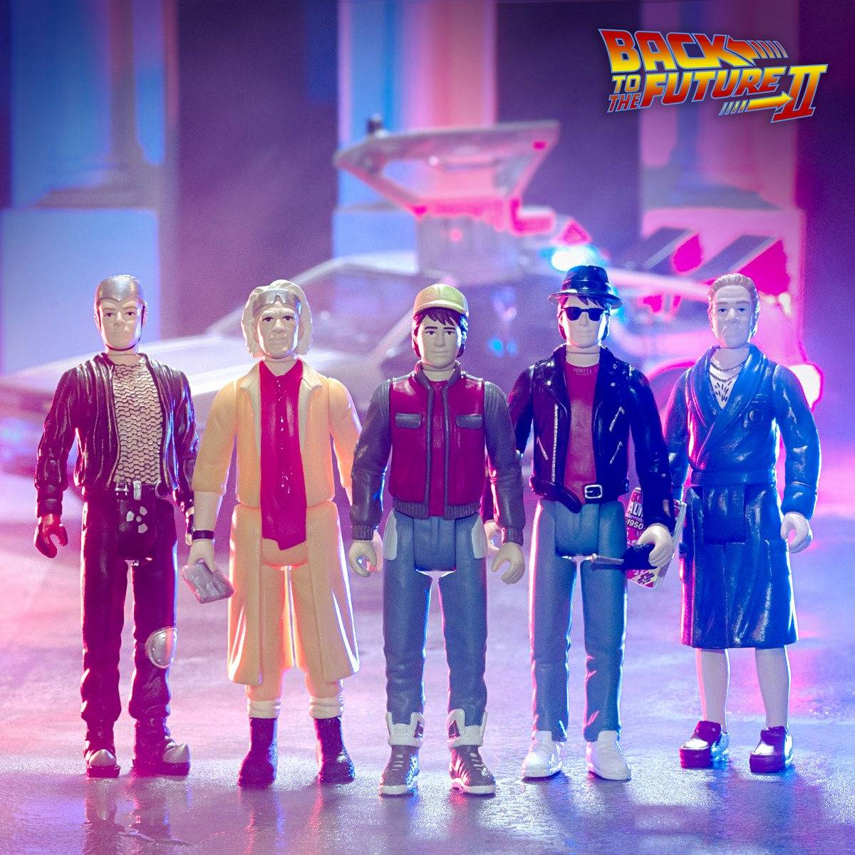 Back to the Future Figure - ReAction Back to the Future Part II Future Doc 3¾-inch Retro Action Figure