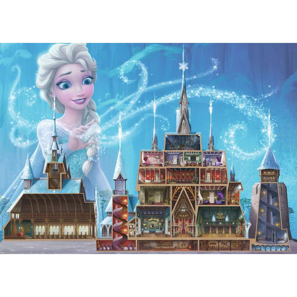 Disney Puzzle - Elsa "Disney Castle Collection" 1000 Piece Jigsaw Puzzle Ravensburger