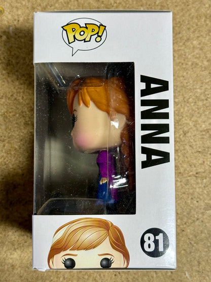 Disney Funko Pop! - Anna #81 Frozen 2014 Kristen Bell Animated Princess