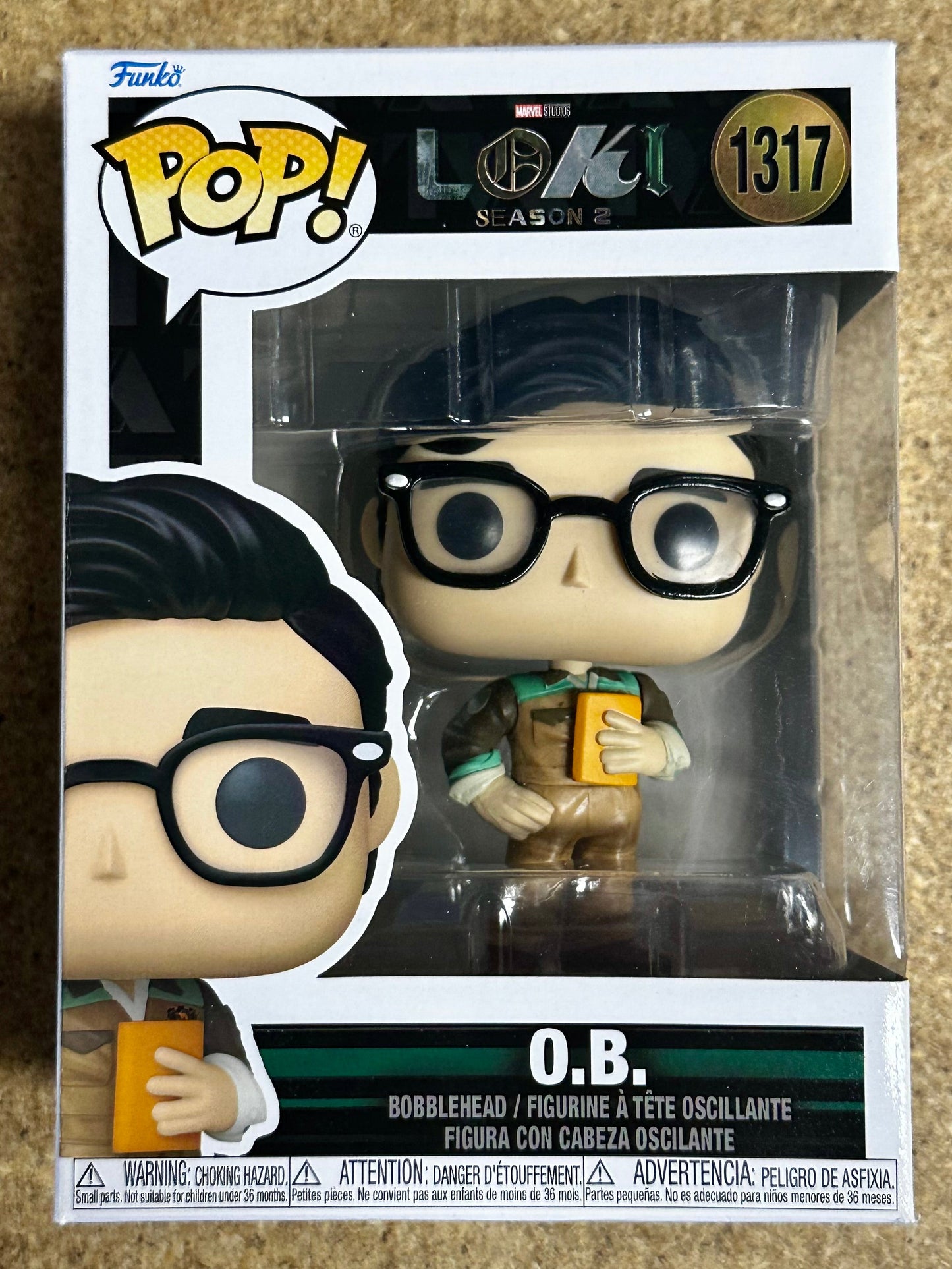 Marvel Funko Pop! - O.B. #1317 Loki Season 2 Disney + 2023 Ke Huy Quan
