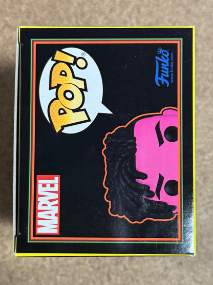 Marvel Funko Pop! - Infinity Killmonger #989 What If? 2022 Exclusive Black Light