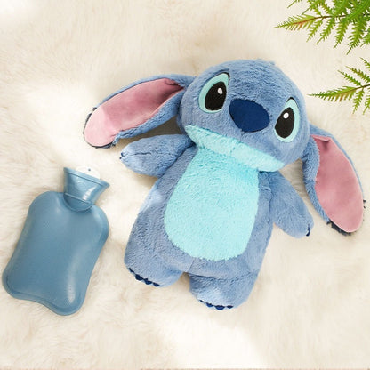 Disney Stitch plush hand warmer with hot water bottle - Select Figures