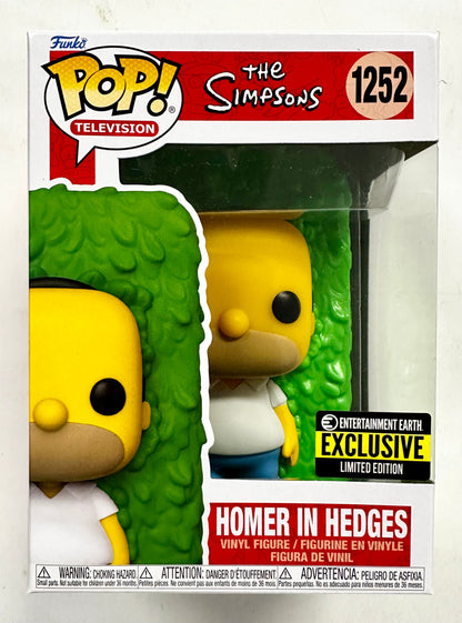 TV Funko Pop! - Homer Simpson In Hedges #1252 Simpsons EE 2022 Exclusive