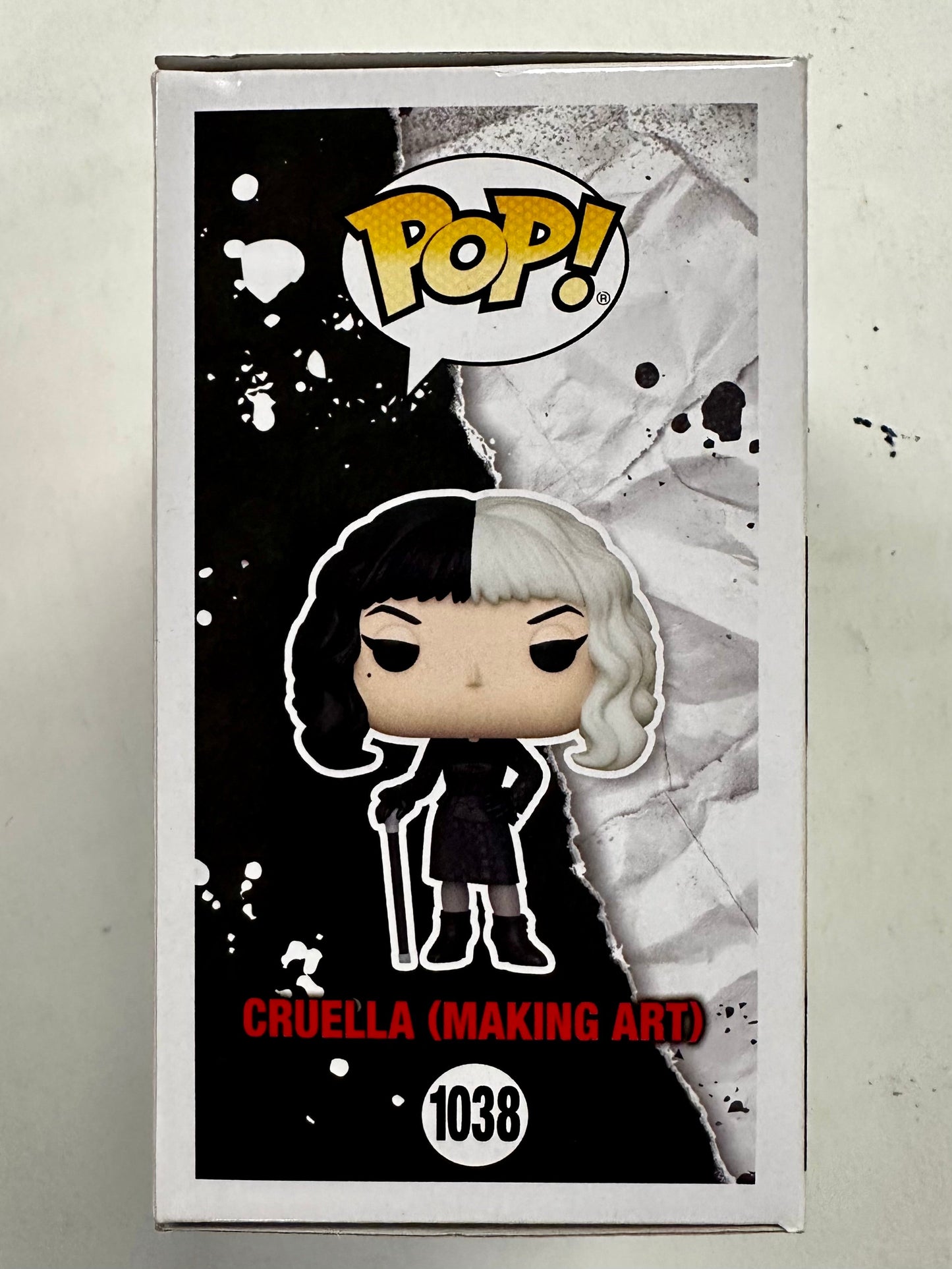 Disney Funko Pop! - Cruella (Making Art) #1038 Cruella 2021 Emma Stone