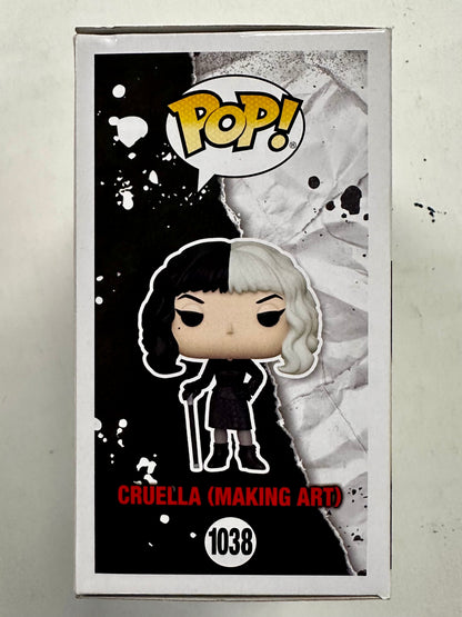 Disney Funko Pop! - Cruella (Making Art) #1038 Cruella 2021 Emma Stone