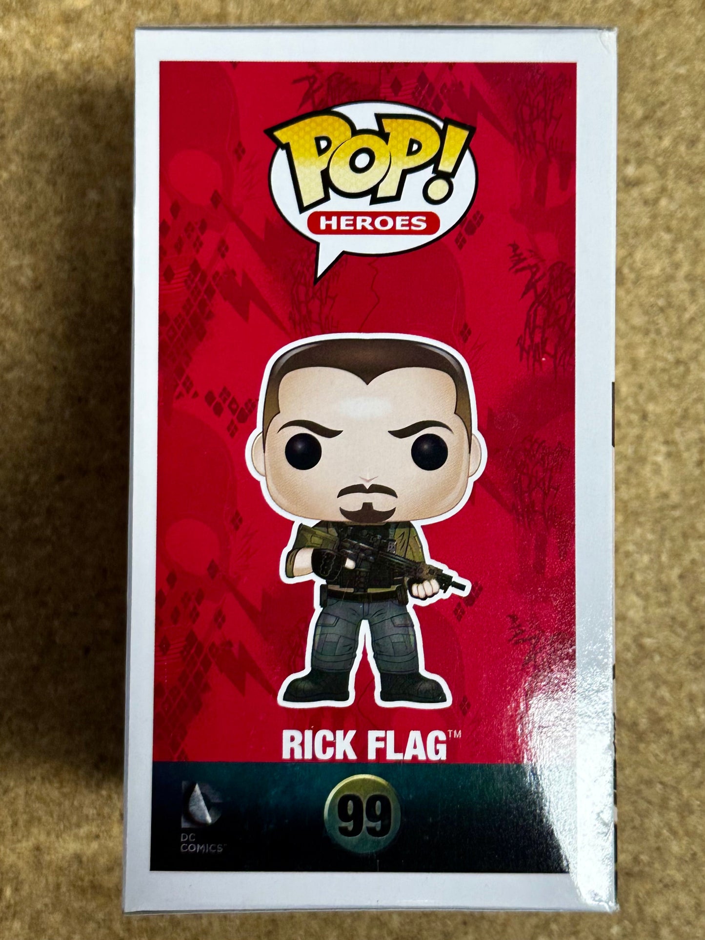DC Funko Pop! - Rick Flag #99 Suicide Squad 2016 Vaulted