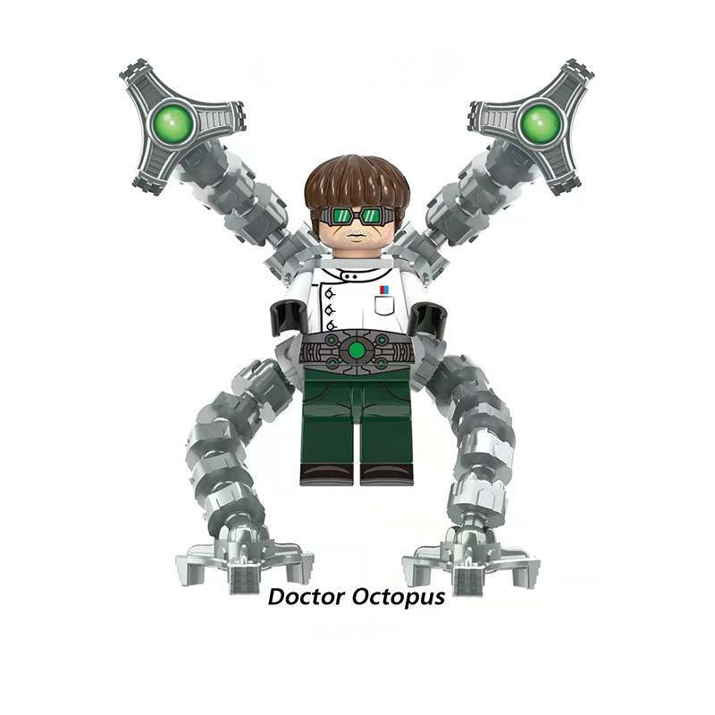 Marvel Lego Custom Minifigure - Doctor Octopus