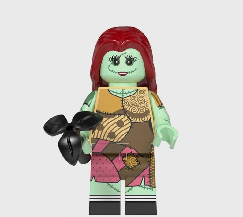 Disney Lego Custom Minifigure - Sally (Nightmare Before Christmas)