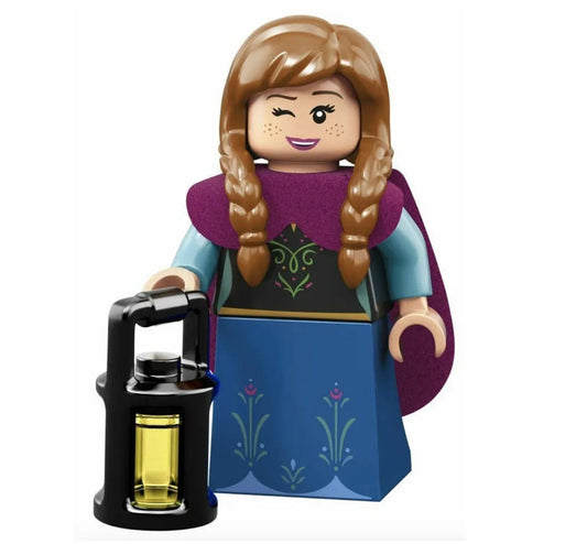 Disney Lego Custom Minifigure - Anna (Frozen)