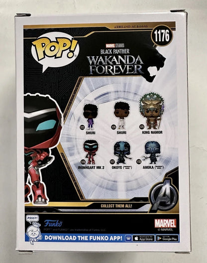 Marvel Funko Pop! - Ironheart MK2 #1176 Black Panther Wakanda Forever 2022