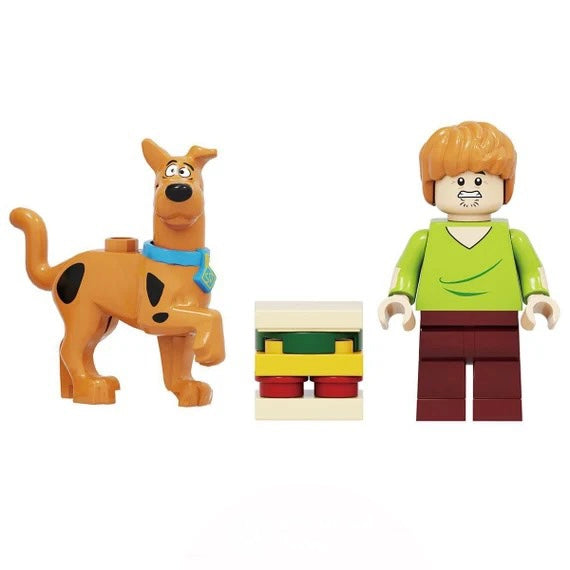 TV Lego Custom Minifigure Set - Shaggy & Scooby Doo