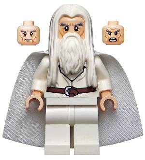 Movies Lego Custom Minifigure - Gandalf the White (Lord of the Rings)