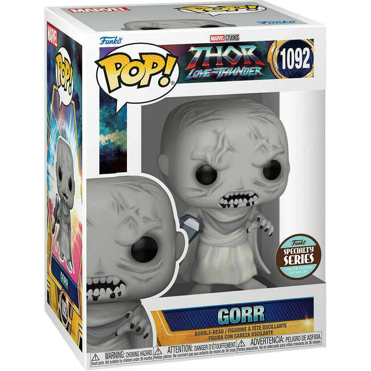 Marvel Funko Pop! - Thor Love and Thunder - Gorr (with Stormbreaker) Specialty Series Exclusive