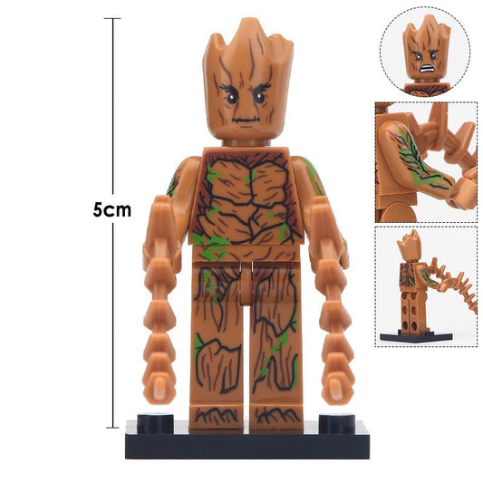 Marvel Lego Custom Minifigure - Groot