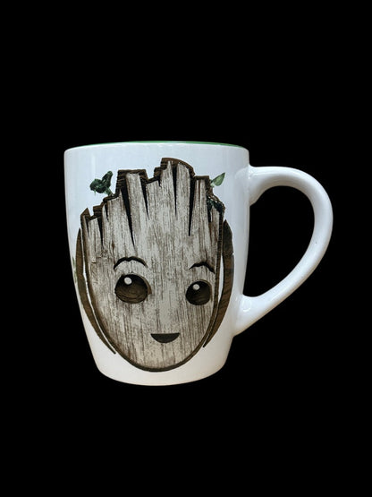 Marvel Groot Guardians of the Galaxy Jumbo Curved Ceramic 25oz. Mug