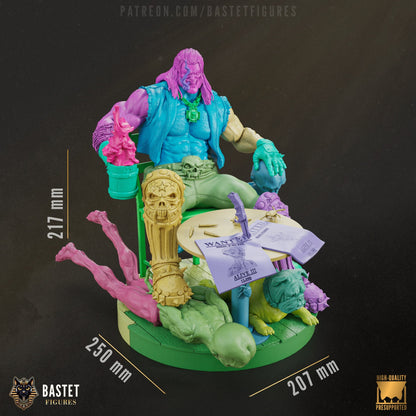 DC Comics Statue - Lobo (1:8 Scale & Bust)