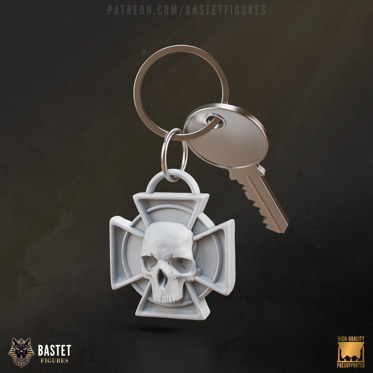 DC Lobo's Insignia Keychain
