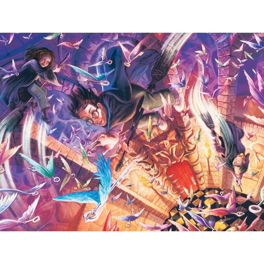 Harry Potter Puzzle - Flying Keys 1000 Piece Jigsaw Puzzle NYPC