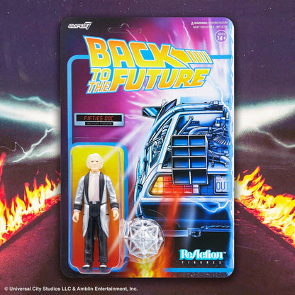 Back to the Future Figure - ReAction Back to the Future Fifties Doc 3¾-inch Retro Action Figure