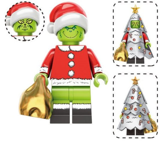 Movies Lego Custom Minifigure - The Grinch