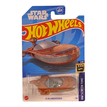 Star Wars Hot Wheels X-34 Landspeeder - HW Screen Time Series 7/10