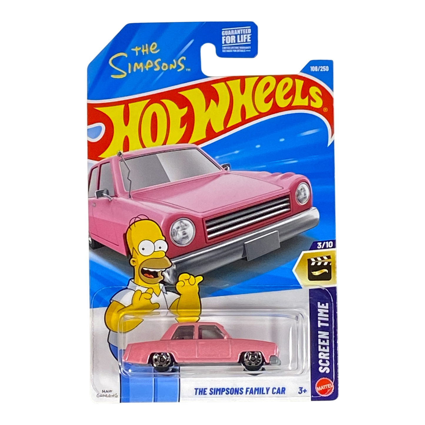 Simpsons Hot Wheels - Simpsons Family Car | Screen Time Series 3/10