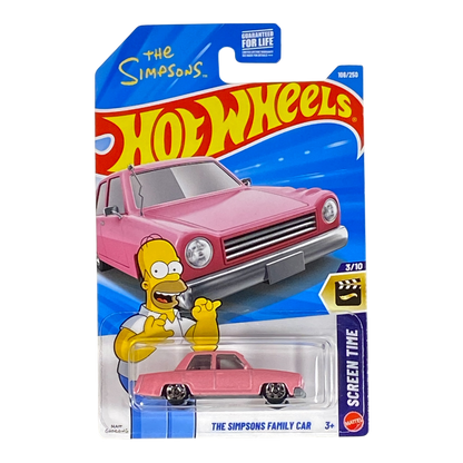 Simpsons Hot Wheels - Simpsons Family Car | Screen Time Series 3/10