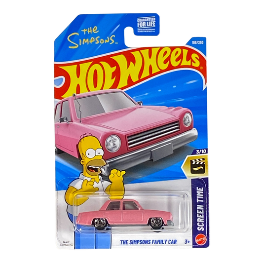 Simpsons Hot Wheels - Simpsons Family Car | Screen Time Series 3/10